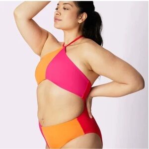 Parade Summer Skin Cutout One-Piece Bathing Suit (NWT)